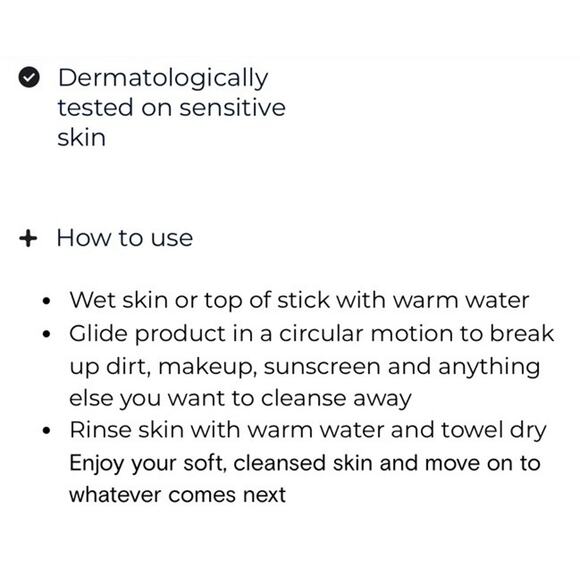 4 x WYOS The Clean Sweep Gentle Face Cleanser Stick 1.9 Oz / 53 g NIB - Picture 5 of 5